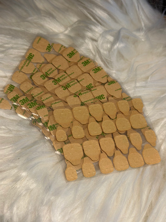 Pad adhésif 3M pour press on